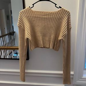 Princess Polly cropped sweater